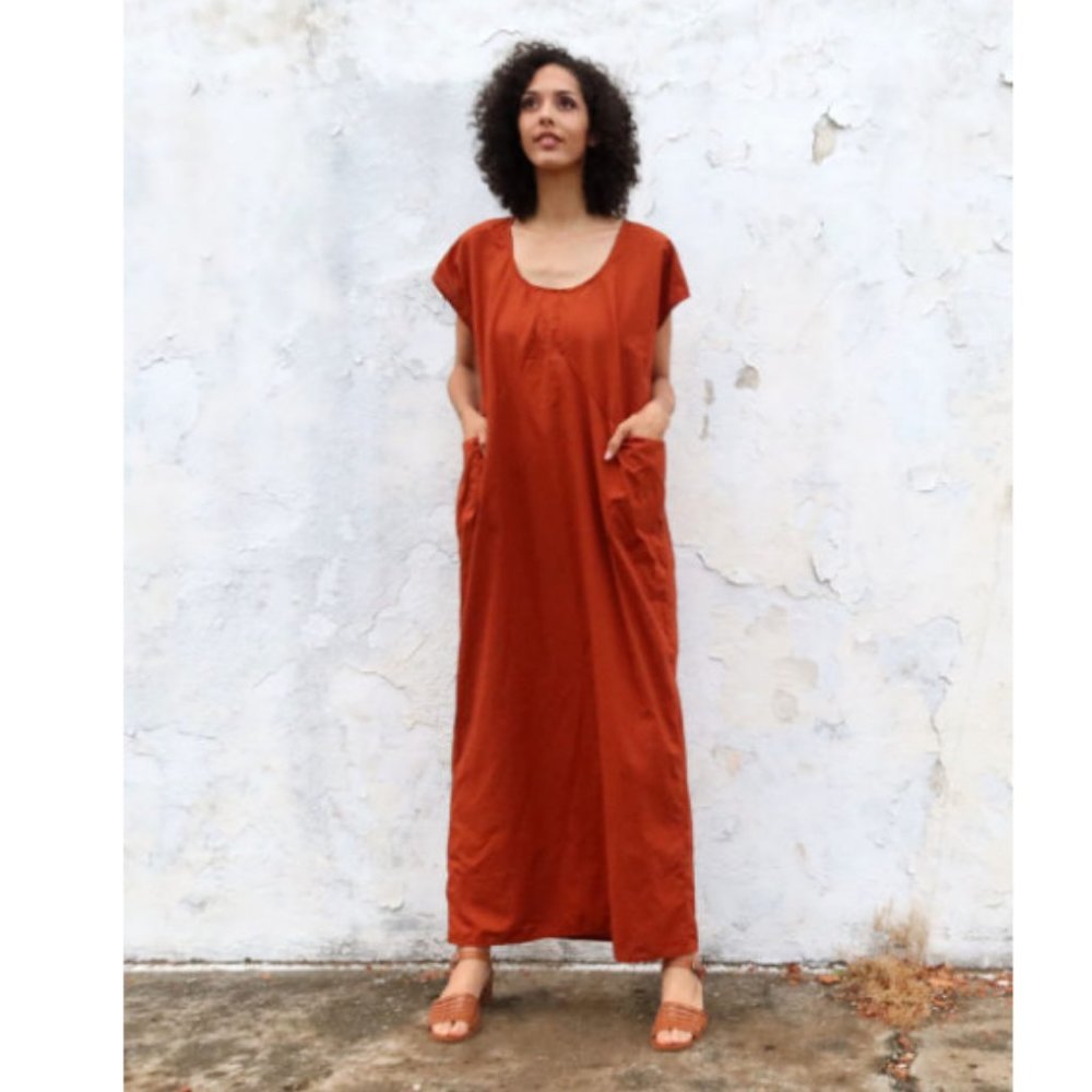 Gaia Conceptions Everyday Origami Long Kaftan / Dress